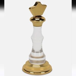 Chess King Shape Paperweight for Office Table Stylish Gifting Item